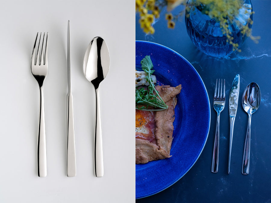 eternum ステンレススチール デザートカトラリー 20組セット