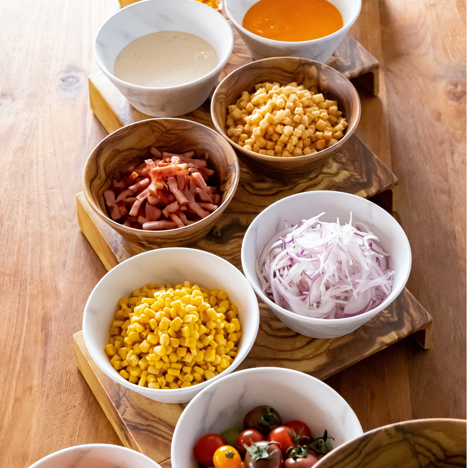 neconyan　エルメス　アニモー　ナッテ　プレート　サラダボウル エルメス アニモー ナッテ デザートプレート ライスボウル サラダ