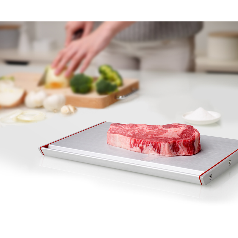 THAT 解凍ボード | 冷凍した食品をのせるだけですばやく解凍 THAT 解凍ボード | 冷凍した食品をのせるだけですばやく解凍