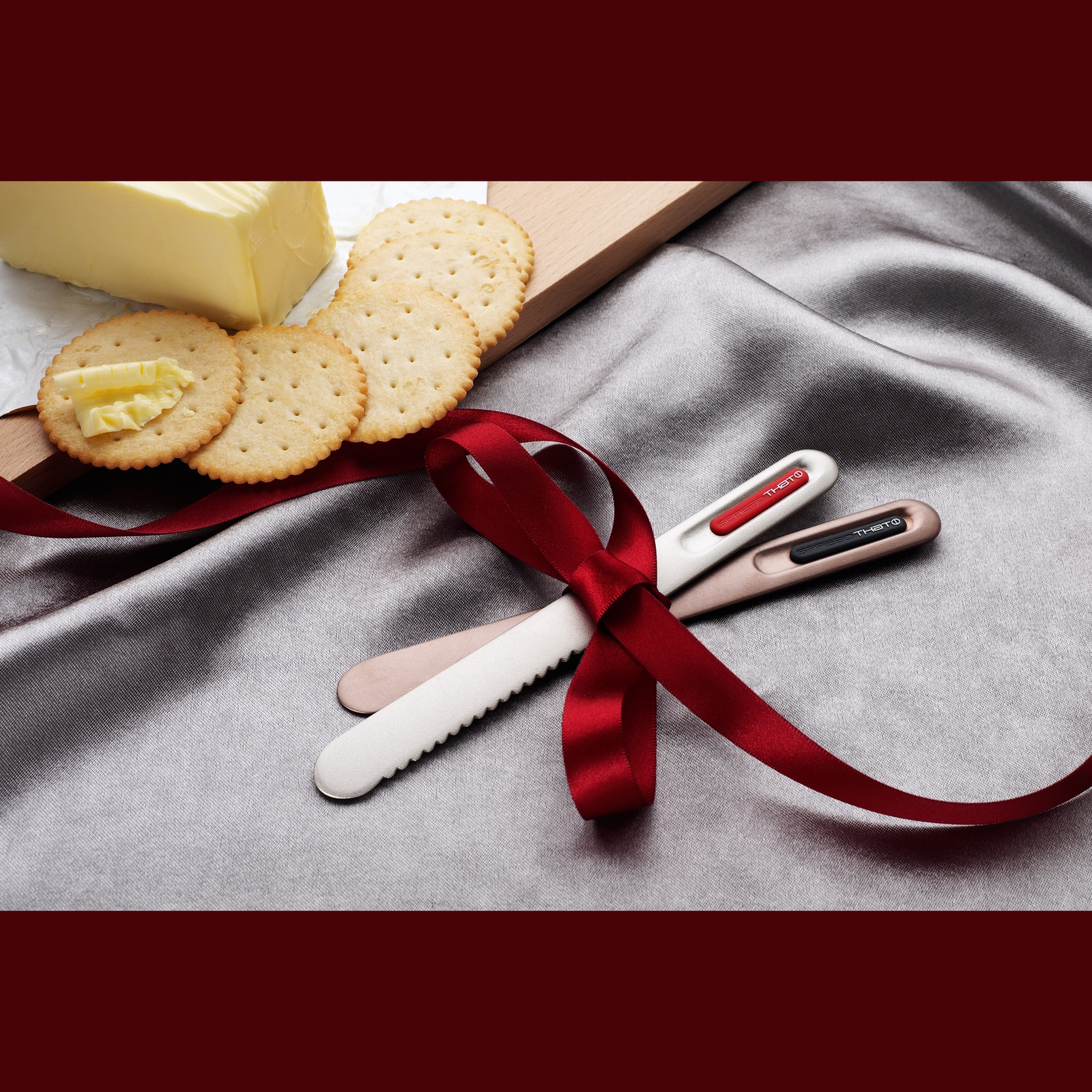 THAT バターナイフ | 手の熱伝導で簡単にバターがすくえます – cornes